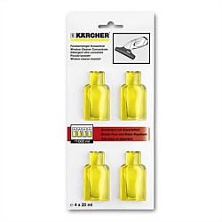 Karcher Window Vac Glass Cleaner Concentrate 4 x 20ml